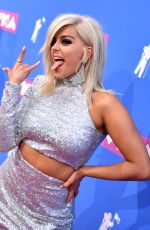 BEBE REXHA at MTV Video Music Awards in New York 08/20/2018