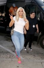 BEBE REXHA in Tight Denim at Craig
