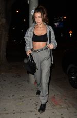 BELLA HADID at Jesse Jo Stark Concert in West Hollywood 08/28/2018