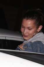 BELLA HADID at Matsuhisa in Bevrly Hills 08/08/2018
