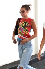 BELLA HADID Out and About in Beverly HIlls 08/09/2018