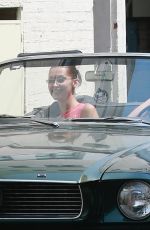 BELLA HADID Out and About in Beverly HIlls 08/09/2018