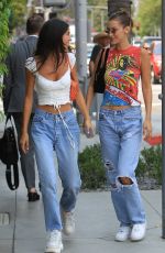 BELLA HADID Out and About in Beverly HIlls 08/09/2018