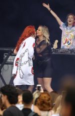 BELLA THORNE Performs at Billboard Hot 100 Music Festival in New York 08/19/2018