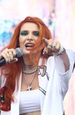 BELLA THORNE Performs at Billboard Hot 100 Music Festival in New York 08/19/2018
