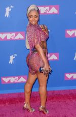 BLAC CHYNA at MTV Video Music Awards in New York 08/20/2018