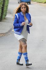 BLAC CHYNA Out and About in Los Angeles 08/10/2018