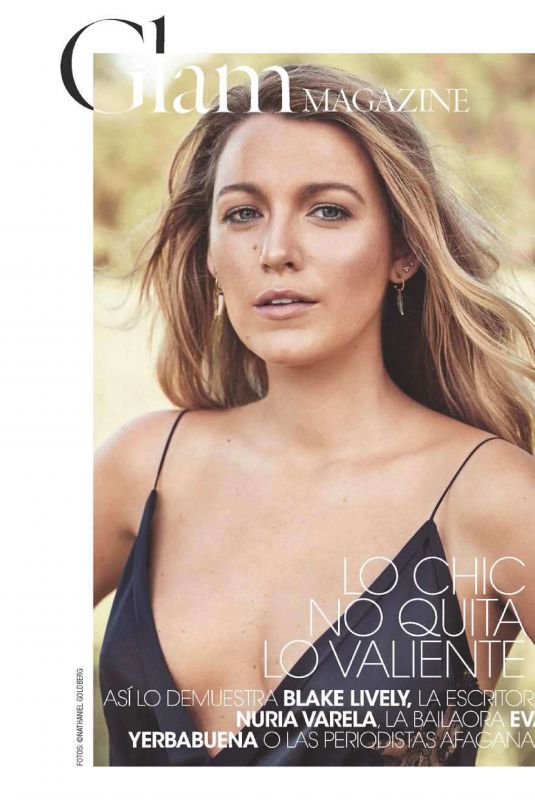 BLAKE LIVELY in Glamour Magazine, Spain September 2018