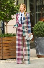 BLAKE LIVELY Leaves Crosby Hotel in New York 08/18/2018