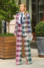 BLAKE LIVELY Leaves Crosby Hotel in New York 08/18/2018