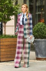 BLAKE LIVELY Leaves Crosby Hotel in New York 08/18/2018