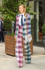 BLAKE LIVELY Leaves Crosby Hotel in New York 08/18/2018