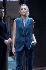 BLAKE LIVELY Leaves Spring Studios in New York 08/17/2018
