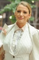 BLAKE LIVELY Out in New York to Pomote A Simple Favor Movie 08/19/2018