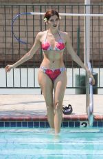BLANCA BLANCO in Bikini at a Pool in Malibu 08/11/2018