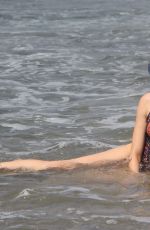 BLANCA BLANCO in Swimsuit at a Beach in Malibu 08/08/2018
