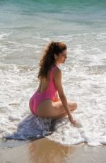 BLANCA BLANCO in Swimsuit at a Beach in Malibu 08/28/2018