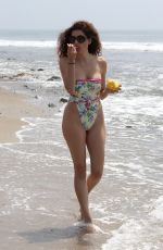 BLANCA BLANCO in Swimsuit on the Beach in Malibu 08/12/2018