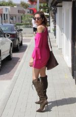 BLANCA BLANCO Out Shopping in Malibu 08/22/2018
