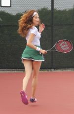 BLANCA BLANCO Playing Tennis in Malibu 08/20/2018