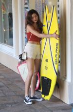 BLANCA BLANCO Shoping a Surf Board in Malibu 08/17/2018