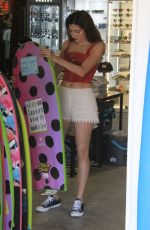 BLANCA BLANCO Shoping a Surf Board in Malibu 08/17/2018