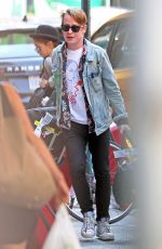 BRENDA SONG Out and About in New York 08/26/2018