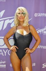BRIDGETTE B. in Swimsuit at Sapphire Dayclub in Las Vegas 08/19/2018