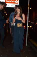 BROOKE VINCENT Arrives at Thomas Twins 30th Birthday Party in Manchester 08/11/2018