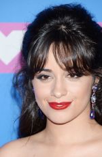 CAMILA CABELLO at MTV Video Music Awards in New York 08/20/2018