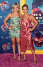 CANDACE CAMERON and NATASHA BURE at 2018 Teen Choice Awards in Beverly Hills 08/12/2018