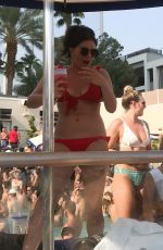 CANDICE BROWN in Bikini at Wet Republic Pool Party in Las Vegas 08/18/2018