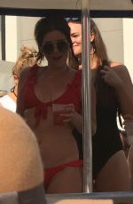 CANDICE BROWN in Bikini at Wet Republic Pool Party in Las Vegas 08/18/2018