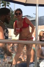 CANDICE BROWN in Bikini at Wet Republic Pool Party in Las Vegas 08/18/2018