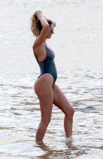 CANDICE SWANEPOEL in Swimsuit on the Beach in Espirito Santo 07/31/2018