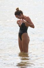 CANDICE SWANEPOEL in Swimsuit on the Beach in Espirito Santo 07/31/2018