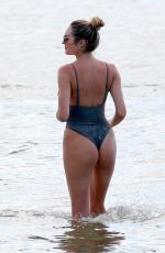CANDICE SWANEPOEL in Swimsuit on the Beach in Espirito Santo 07/31/2018