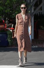 CARA SANTANA Out for Lunch in Beverly Hills 08/16/2018