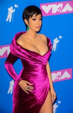 CARDI B at MTV Video Music Awards in New York 08/20/2018