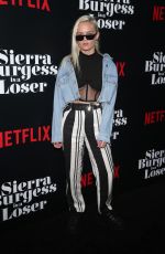 CARLIE HANSON at Sierra Bugess is a Loser Premiere in Los Angeles 08/30/2018