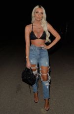 CARRIE MAT SCHOFIELD Night Out in London 08/19/2018