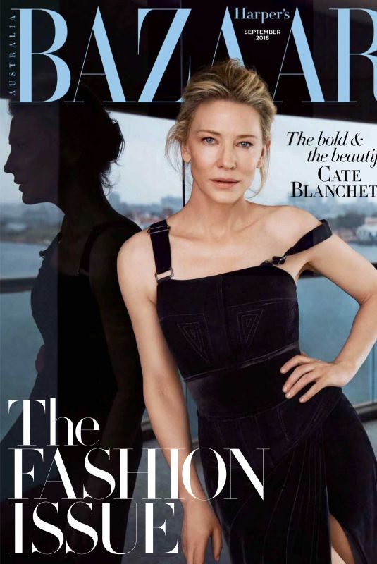 CATE BLANCHETT in Harper’s Bazaar Magazine, Australia September 2018 Issue