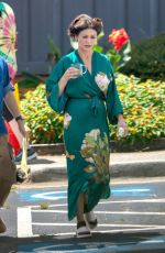 CATHERINE ZETA JONES on the Set of Queen America in Atlanta 08/069/2018