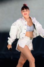 CHARLI XCX Performs at Hard Rock Stadium in Miami 08/18/2018