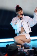 CHARLI XCX Performs at Hard Rock Stadium in Miami 08/18/2018