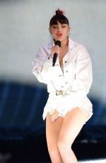 CHARLI XCX Performs at Hard Rock Stadium in Miami 08/18/2018