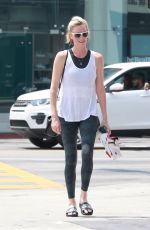 CHARLIZE THERON at Soulcycle in West Hollywood 08/04/2018