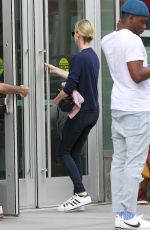 CHARLIZE THERON Heading to Arclight Hollywood 08/11/2018