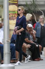 CHARLIZE THERON Heading to Arclight Hollywood 08/11/2018
