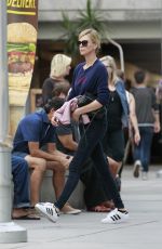 CHARLIZE THERON Heading to Arclight Hollywood 08/11/2018